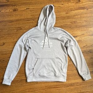 Women’s S Light Gray Adidas Hoodie - Good used condition